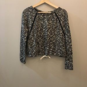 Black and white cozy shirt